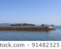 Quiet ocean 91482325