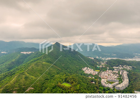 the landscape of the Razor Hill, hong kong  30 April 2022 91482456