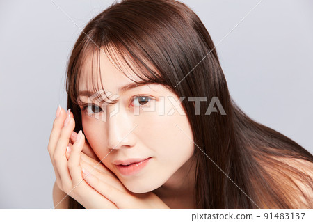 Beauty young Japanese woman 91483137