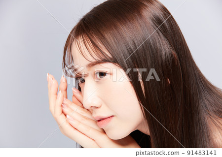 Beauty young Japanese woman 91483141