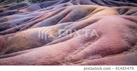 The most famous tourist place of Mauritius - earth of seven colors The most famous tourist place of Mauritius - earth of seven colors 91485479