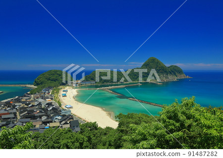 See Takenohama and Nekozaki Peninsula from Mt. Jaja See Takenohama and Nekozaki Peninsula from Mt. Jaja 91487282