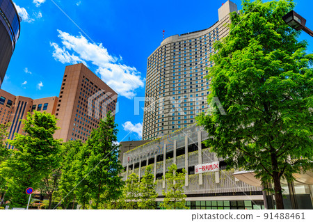 Tokyo Medical University Hospital and Hilton Tokyo in Nishi-Shinjuku, Shinjuku-ku, Tokyo Tokyo Medical University Hospital and Hilton Tokyo in Nishi-Shinjuku, Shinjuku-ku, Tokyo 91488461