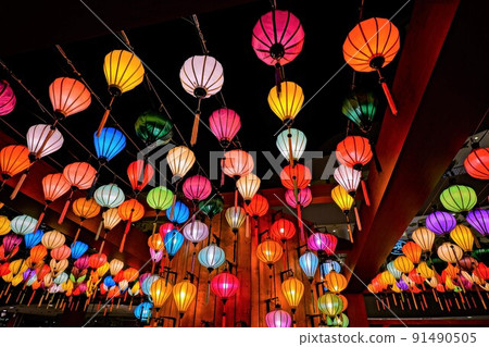 亞洲元宵節/晚上的節日 91490505