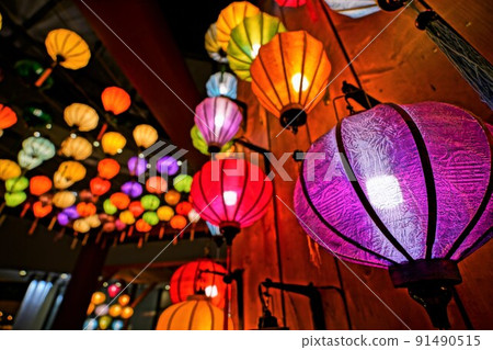 Asian lantern festival / festival at night 91490515