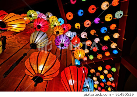 Asian lantern festival / festival at night 91490539