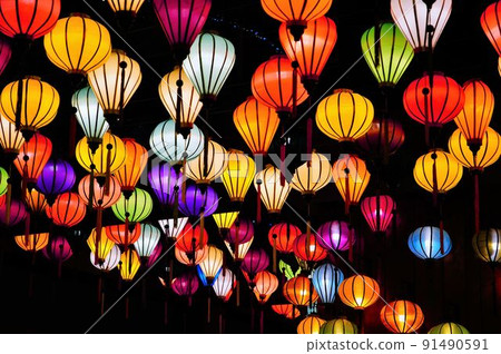 Asian lantern festival / festival at night 91490591