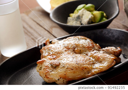 Chicken sauteed chicken from Hokkaido Chicken sauteed chicken from Hokkaido 91492235