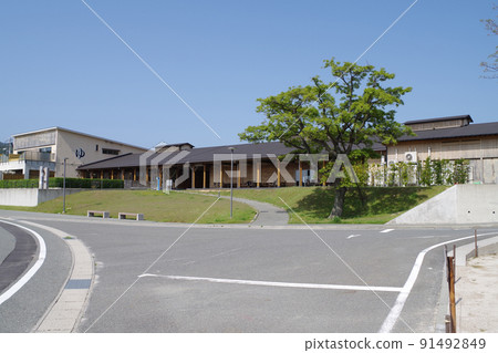 View of the building of Abu Town Road Station 91492849