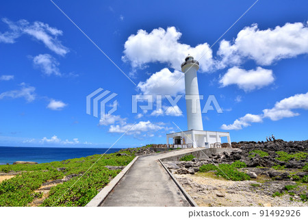 Cape Zanpa Lighthouse Cape Zanpa Lighthouse View from Cape Zanpa Lighthouse The westernmost tip of the main island of Okinawa, Yomitan Village, Okinawa Prefecture Cape Zanpa Lighthouse Cape Zanpa Lighthouse View from Cape Zanpa Lighthouse The westernmost tip of the main island of Okinawa, Yomitan Village, Okinawa Prefecture 91492926