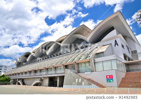 Scenery of Fukuoka City Fukuoka Marine Messe Scenery of Fukuoka City Fukuoka Marine Messe 91492985