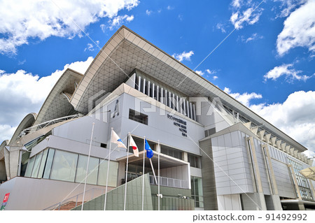 Scenery of Fukuoka City Fukuoka Marine Messe 91492992