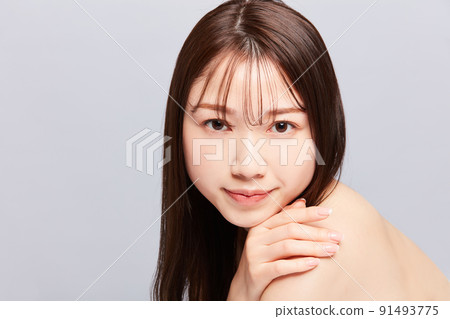 Beauty young Japanese woman Beauty young Japanese woman 91493775