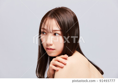Beauty young Japanese woman Beauty young Japanese woman 91493777