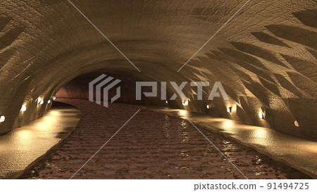 Sewer tunnel 91494725