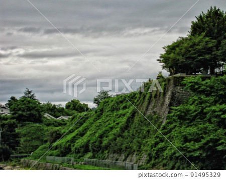 [熊本]熊本城的石牆 91495329