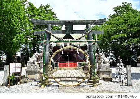 埼玉縣本城市兒玉町東石清水八幡宮銅牌坊 埼玉縣本城市兒玉町東石清水八幡宮銅牌坊 91496460