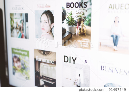 雜誌 封面 覆蓋 91497549