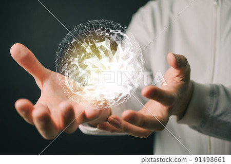 a sphere, globe, sphere 91498661