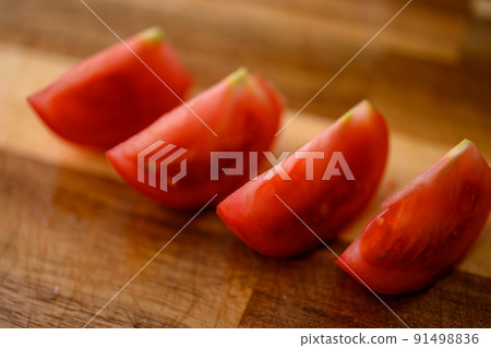 番茄 西紅柿 割 91498836