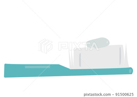 Toothbrush with toothpaste attached 91500625