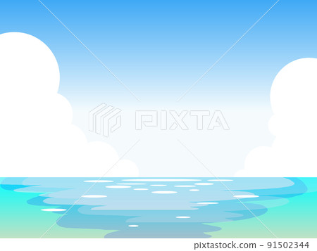 Sea and clouds 91502344