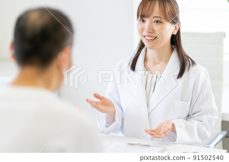 頭髮稀疏治療諮詢實驗室外套 91502540