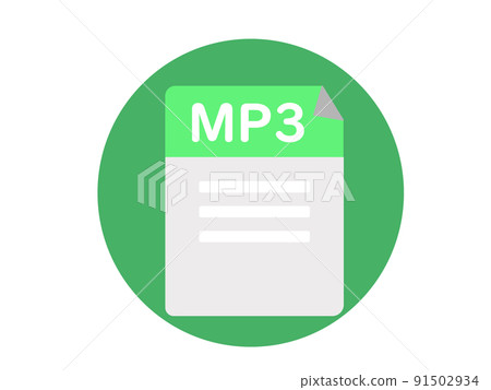 mp4 video video icon web illustration 91502934