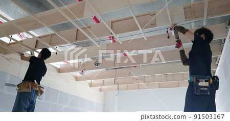 建築工地。 建築工地。 91503167