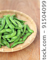Freshly boiled beans 91504099