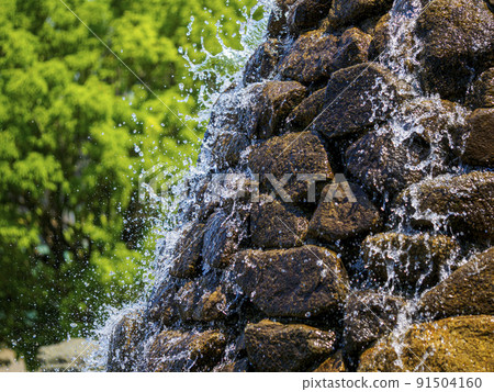 Artificial waterfall Artificial waterfall 91504160