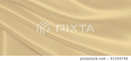Smooth elegant golden silk or satin luxury cloth texture as wedding background. Luxurious background design. In Sepia toned. Retro style Smooth elegant golden silk or satin luxury cloth texture as wedding background. Luxurious background design. In Sepia toned. Retro style 91504748