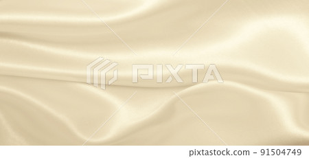 Smooth elegant golden silk or satin luxury cloth texture as wedding background. Luxurious background design. In Sepia toned. Retro style Smooth elegant golden silk or satin luxury cloth texture as wedding background. Luxurious background design. In Sepia toned. Retro style 91504749