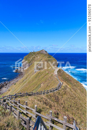 Cape Kamui in autumn in Hokkaido 91506078