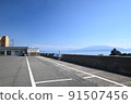 夏季從日本海越前海岸的河野看 91507456
