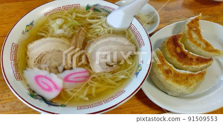 清湯和手工麵條......佐野拉麵 91509553