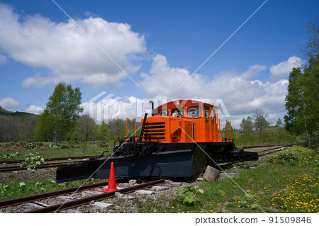 Bifuka, the trolley kingdom, the site of Niupu Station on the Biko Line Bifuka, the trolley kingdom, the site of Niupu Station on the Biko Line 91509846