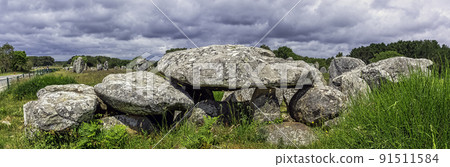 Carnac stones in Carnac, France Carnac stones in Carnac, France 91511584