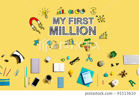 My First Million with electronic gadgets and office supplies My First Million with electronic gadgets and office supplies 91513610