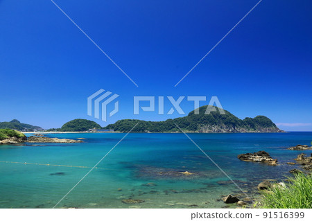 從竹野/沿海公路看貓崎半島 91516399