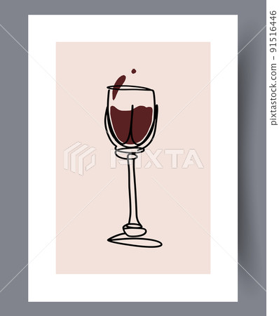 Scandinavian wall art poster  91516446