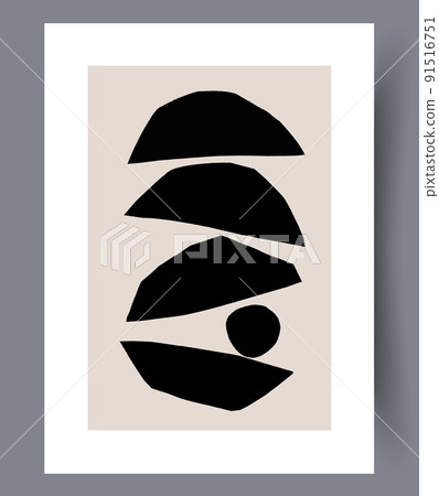 Printable wall art vector poster set. Printable wall art vector poster set. 91516751