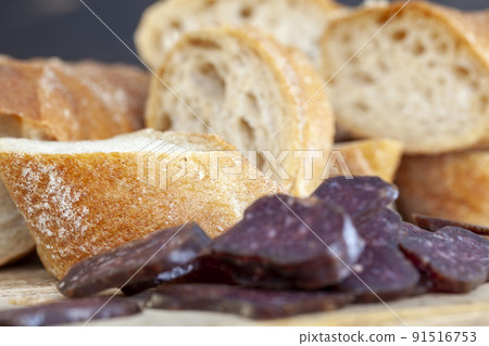 sliced into pieces fresh cereal with a crispy crust sliced into pieces fresh cereal with a crispy crust 91516753