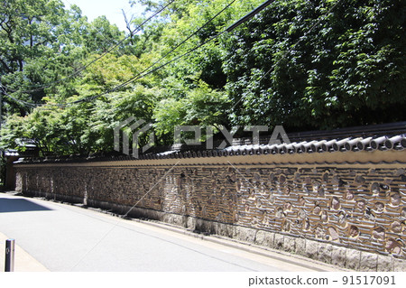 Hakata Fence of Rakusuien in Hakata-ku, Fukuoka Hakata Fence of Rakusuien in Hakata-ku, Fukuoka 91517091