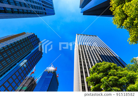 Cityscape of Nishi-Shinjuku, Shinjuku-ku, Tokyo Skyscraper county 91518582
