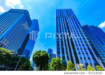 東京都新宿區西新宿街景 Nitto Nishi-Shinjuku Building and D Tower Nishi-Shinjuku 東京都新宿區西新宿街景 Nitto Nishi-Shinjuku Building and D Tower Nishi-Shinjuku 91518585