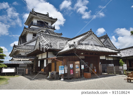 初夏的高知城天守閣 初夏的高知城天守閣 91518624