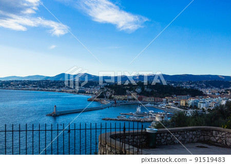 Landscape of Monaco seen from the hill 91519483