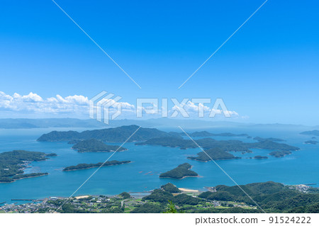 《Kumamoto Prefecture》 Kuratake Garden Observatory, Mt. Kura Summit, Kuratake Shrine, Mt. Kura Observatory and the scenery from the summit 91524222
