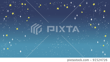 Fashionable background illustration frame material of starry sky Fashionable background illustration frame material of starry sky 91524726